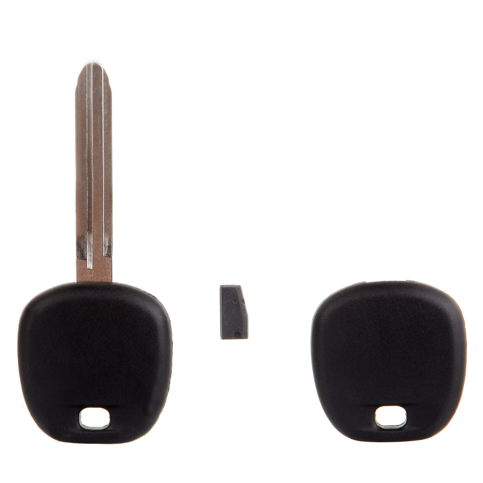 Uncut Ignition Car Key Fob For 04-11 Toyota Camry 04-10 Toyota Highlander