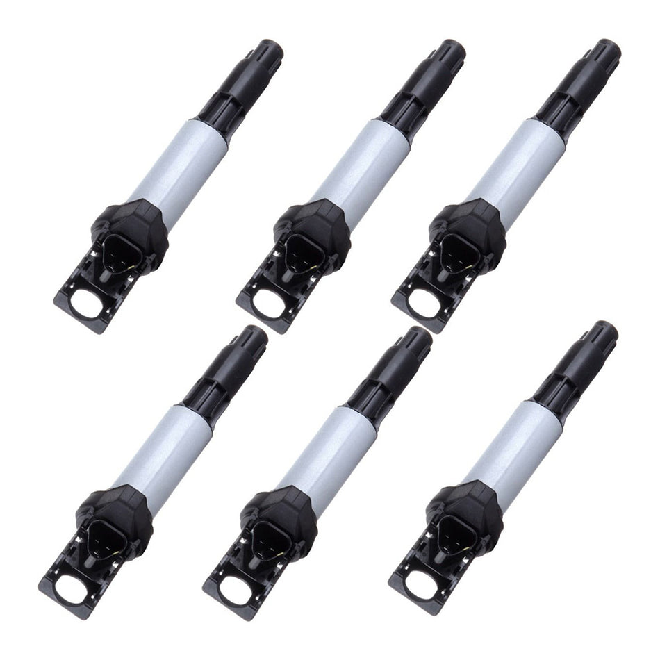 Ignition Coil 03-05 BMW 325i BMW 525i 6pcs