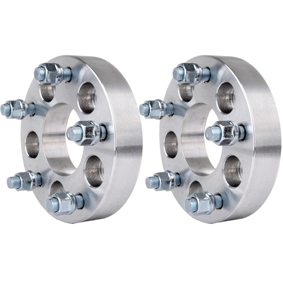 2Pcs 1.25 inch 5x4.5 to 5x5 5 Lug Wheel Spacers For 96-01 Ford Explorer 03-10 Mazda B4000