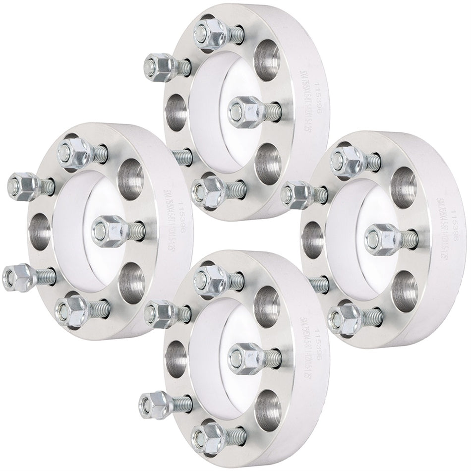 4Pcs 1.25 inch 5X4.75 to 5x4.5 5 Lug Wheel Spacers For 03-11 Toyota Sienna 03-08 Toyota Solara