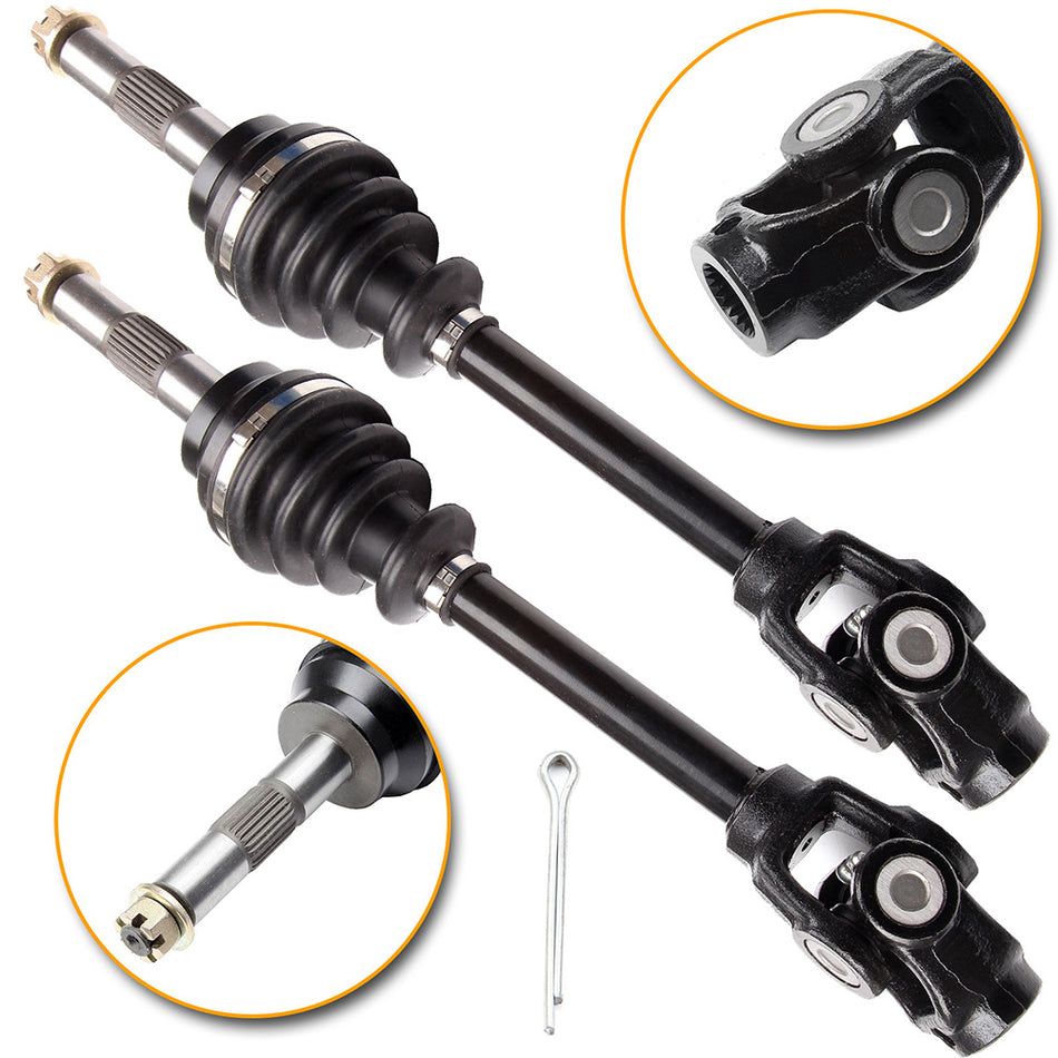 For 1997 Polaris Xplorer 500 Worker 500 2Pcs New Front Right Left CV Joint Axles