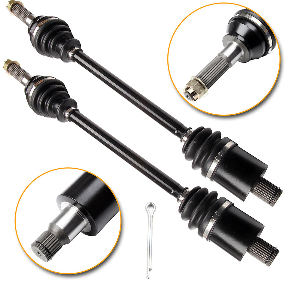 For 10 Polaris Ranger 500 11-15 Bobcat 3400 2 Pcs Rear Left Right CV Joint Axles