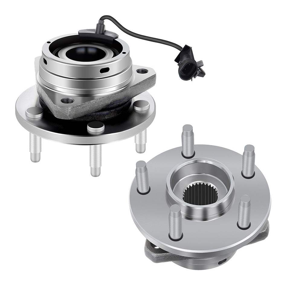 08-10 Chevrolet Cobalt 04-12 Chevrolet Malibu 2 Front Wheel Bearings Hub