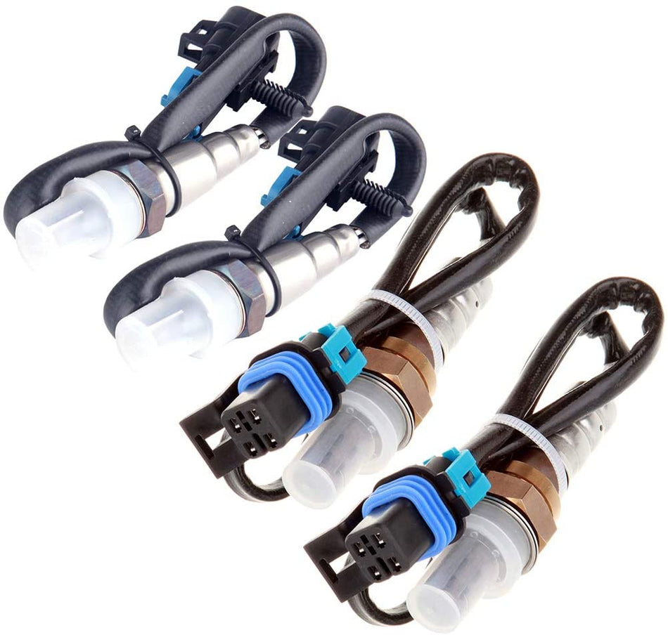 4pcs For 06-07 GMC Yukon Tahoe 4.8L O2 Oxygen Sensor Upstream Downstream