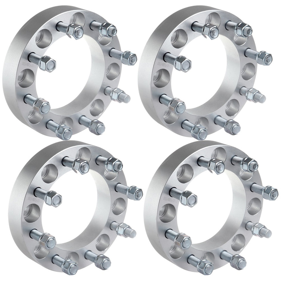 4Pcs 1.5 inch 8x6.5 8 Lug Wheel Spacers For 96-00 Chevrolet C3500 96-99 GMC C2500 Suburban