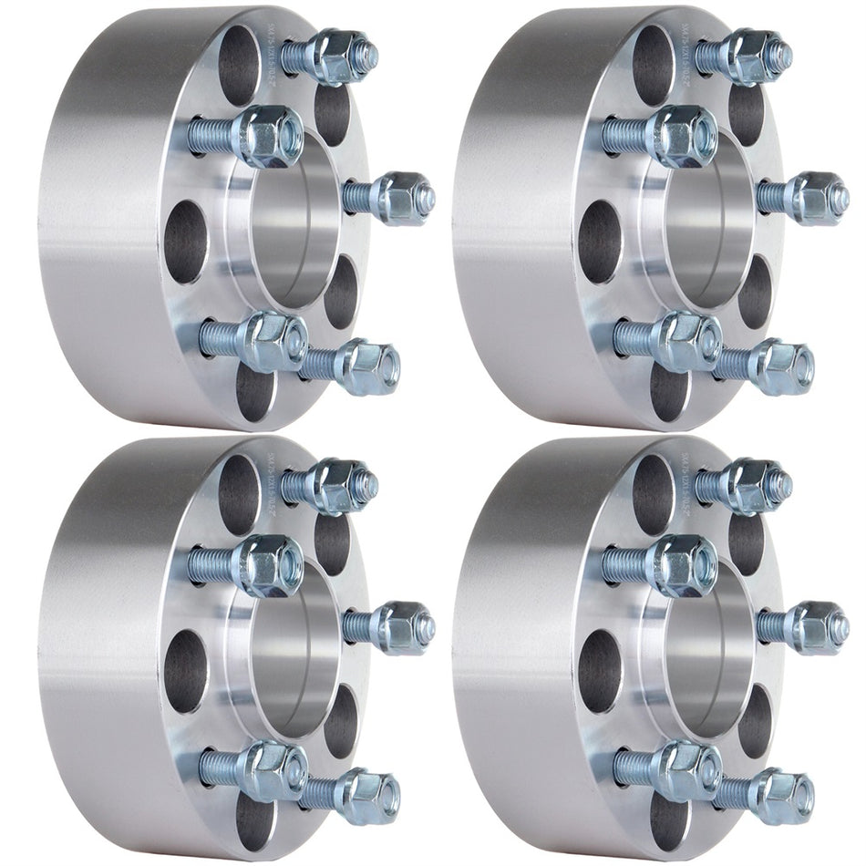 4Pcs 2 inch 5x4.75/5x120.7 5 Lug Hubcentric Wheel Spacers For 96-05 Chevrolet Blazer 96-04 Chevrolet S10