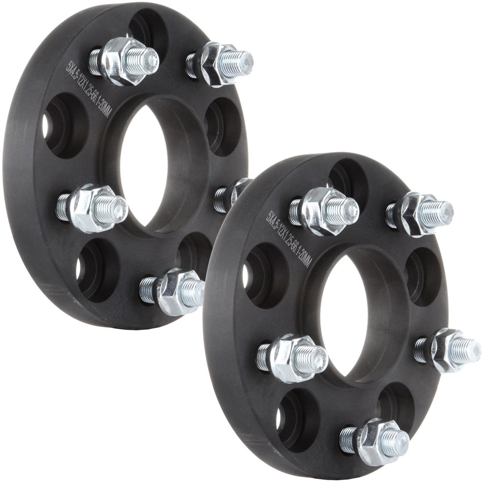 2Pcs 20mm 5x4.5 5 Lug Wheel Spacers For 08-12 Infiniti EX35 96-98 Nissan 240SX