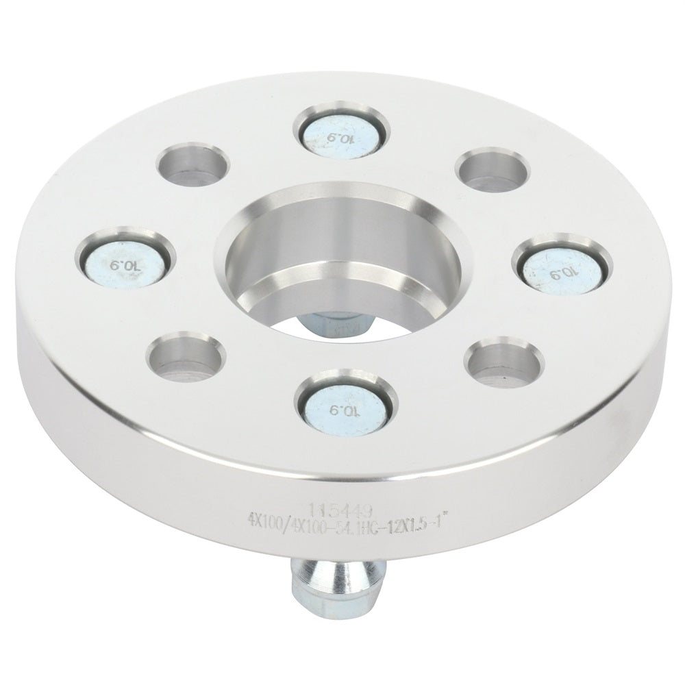 1 inch 4x100 4 Lug HubCentric Wheel Spacers(54.1mm Bore, 12x1.5 Studs) for 2001-2018 Kia Rio - 4PCS Only for Auto