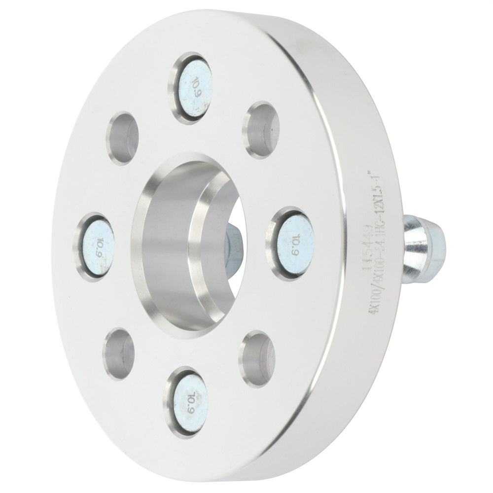 1 inch 4x100 4 Lug HubCentric Wheel Spacers(54.1mm Bore, 12x1.5 Studs) for 2001-2018 Kia Rio - 4PCS Only for Auto