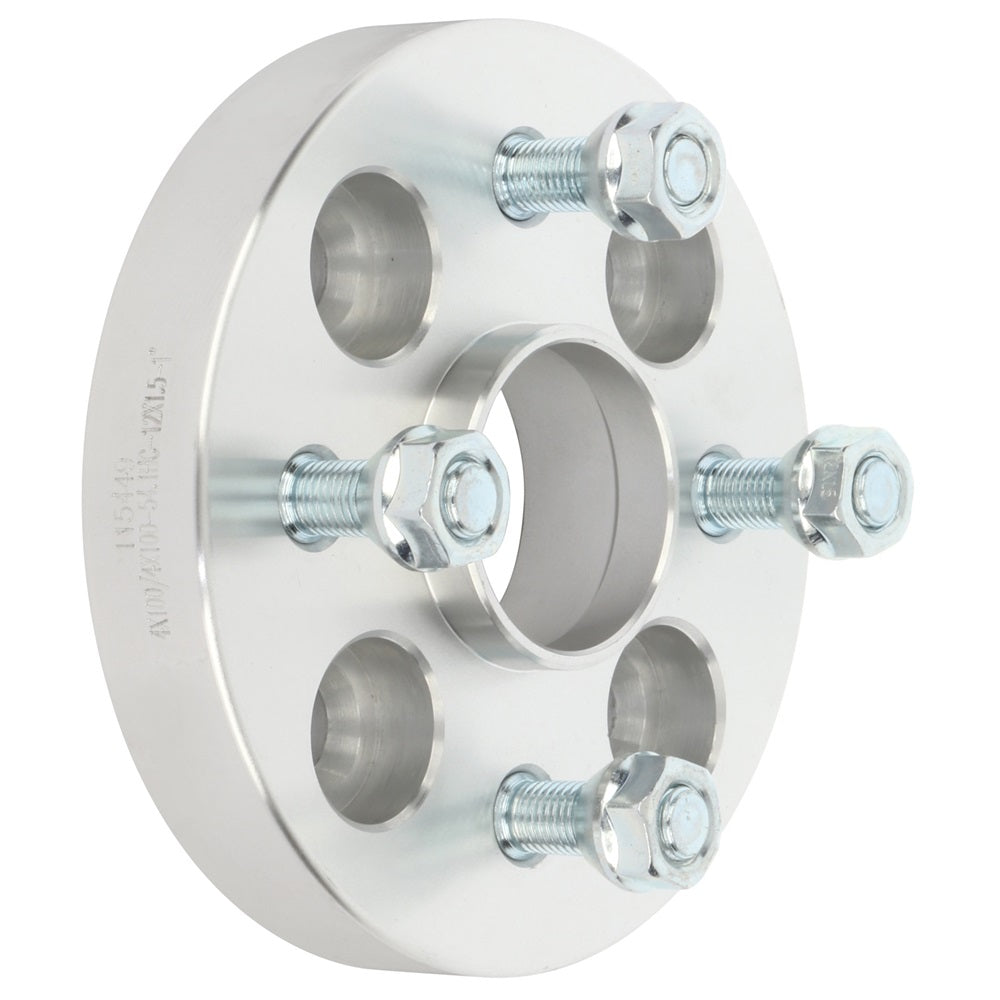 1 inch 4x100 4 Lug HubCentric Wheel Spacers(54.1mm Bore, 12x1.5 Studs) for 2001-2018 Kia Rio - 4PCS Only for Auto
