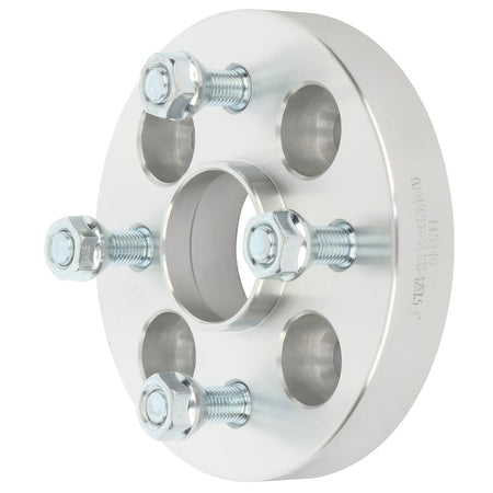 1 inch 4x100 4 Lug HubCentric Wheel Spacers(54.1mm Bore, 12x1.5 Studs) for 2001-2018 Kia Rio - 4PCS Only for Auto