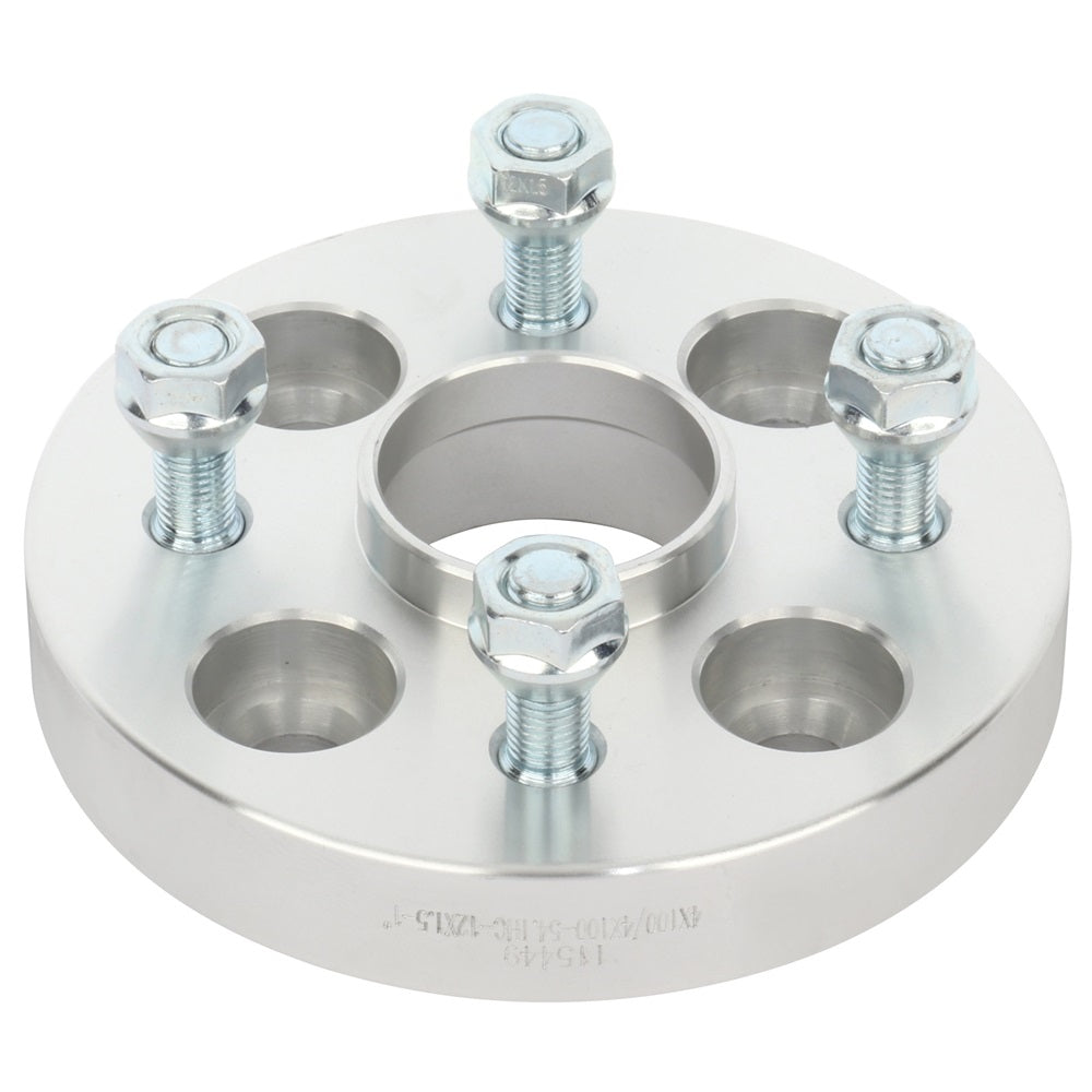 1 inch 4x100 4 Lug HubCentric Wheel Spacers(54.1mm Bore, 12x1.5 Studs) for 2001-2018 Kia Rio - 4PCS Only for Auto