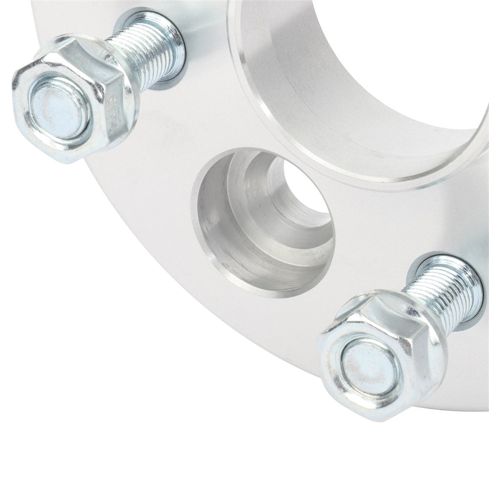1 inch 4x100 4 Lug HubCentric Wheel Spacers(54.1mm Bore, 12x1.5 Studs) for 2001-2018 Kia Rio - 4PCS Only for Auto
