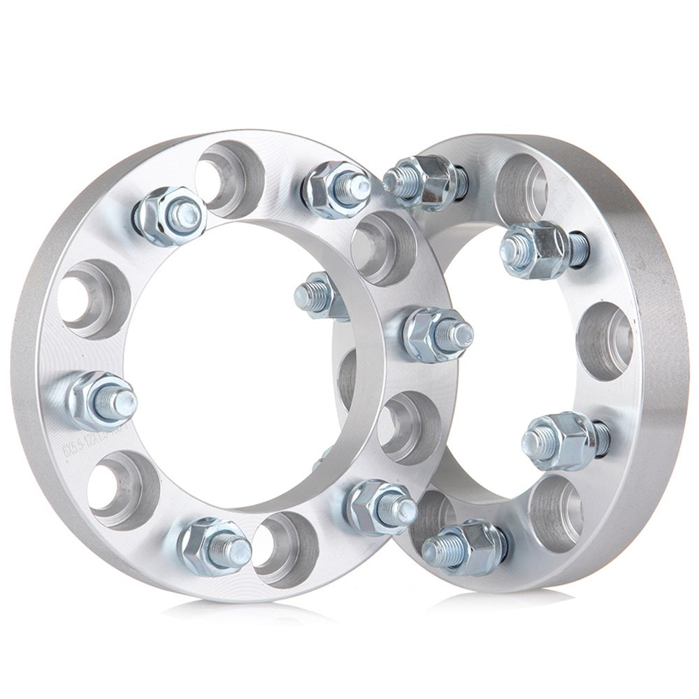 4Pcs 1 inch 6x5.5 6 Lug Wheel Spacers For 09-10 Hummer H3T 07-08 Hyundai Entourage Only for Auto