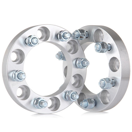 4Pcs 1 inch 6x5.5 6 Lug Wheel Spacers For 09-10 Hummer H3T 07-08 Hyundai Entourage Only for Auto