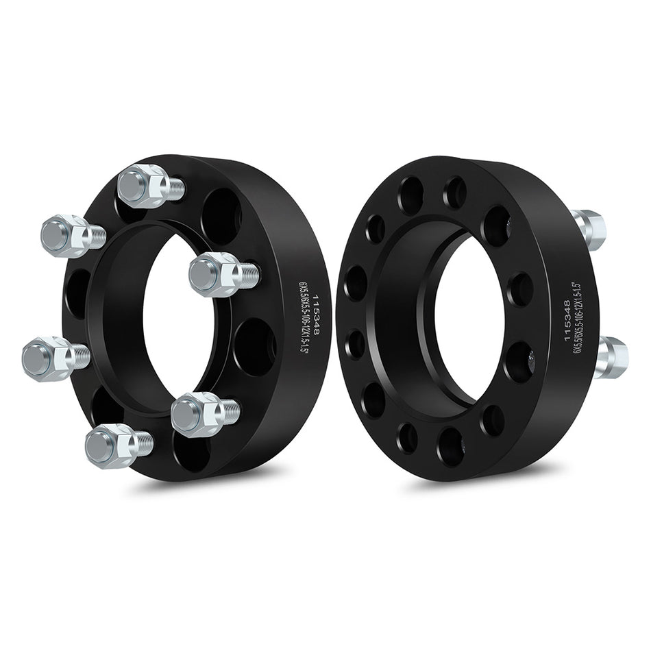 2Pcs 1.5 inch 6x5.5 6 Lug Wheel Spacers For 96-15 Toyota 4Runner 07-14 Toyota FJ Cruiser