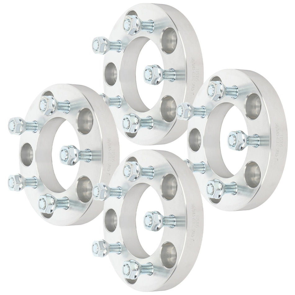 4Pcs 1 inch 5x5 to 5x4.5 5 Lug Wheel Spacers For 04-08 Chrysler Pacifica 08-14 Dodge Grand Caravan