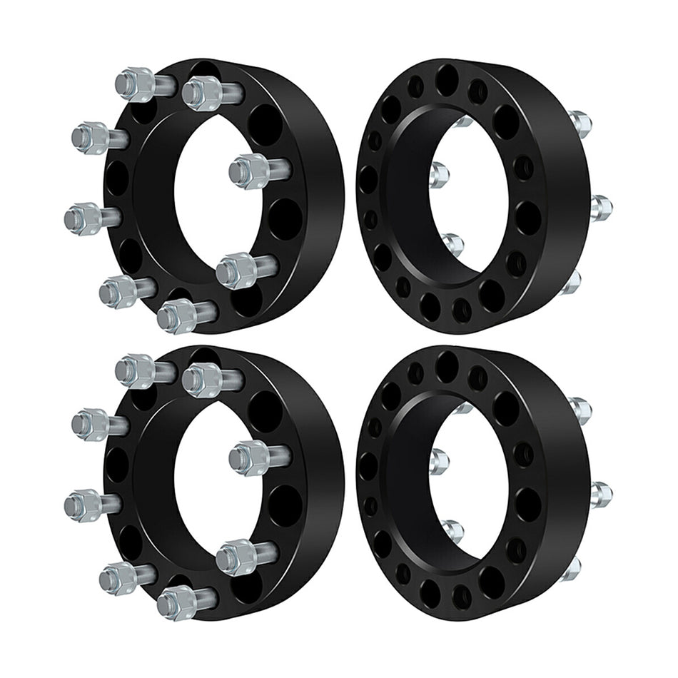 4Pcs 2 inch 8x170 8 Lug Wheel Spacers For 99-14 Ford F250 Super Duty Ford F350 Super Duty
