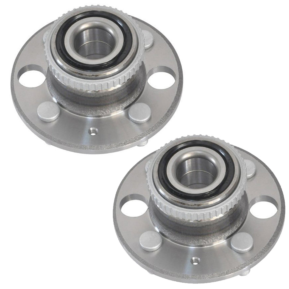 97-00 Acura EL 98-00 Honda Civic 2 Set Rear Wheel bearings Hub Assembly