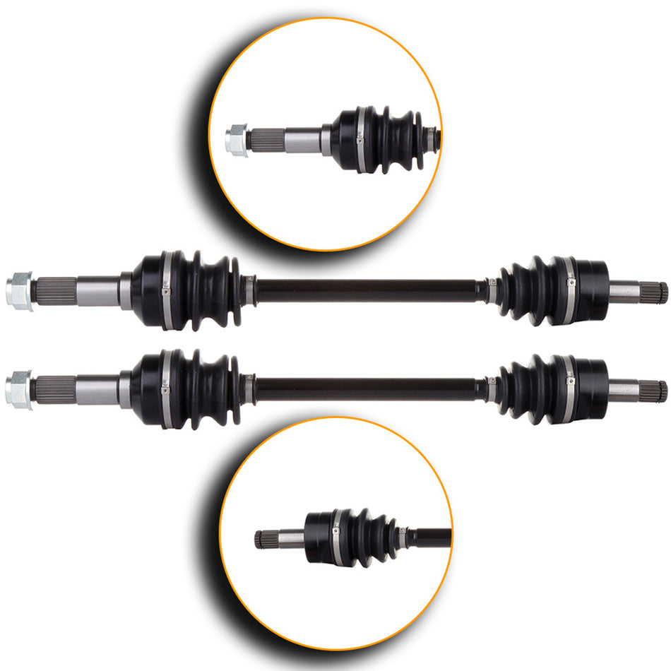 For Yamaha Rhino 700 08 09 11 12 13 2 Pcs New CV Joint Axles Front Right Left