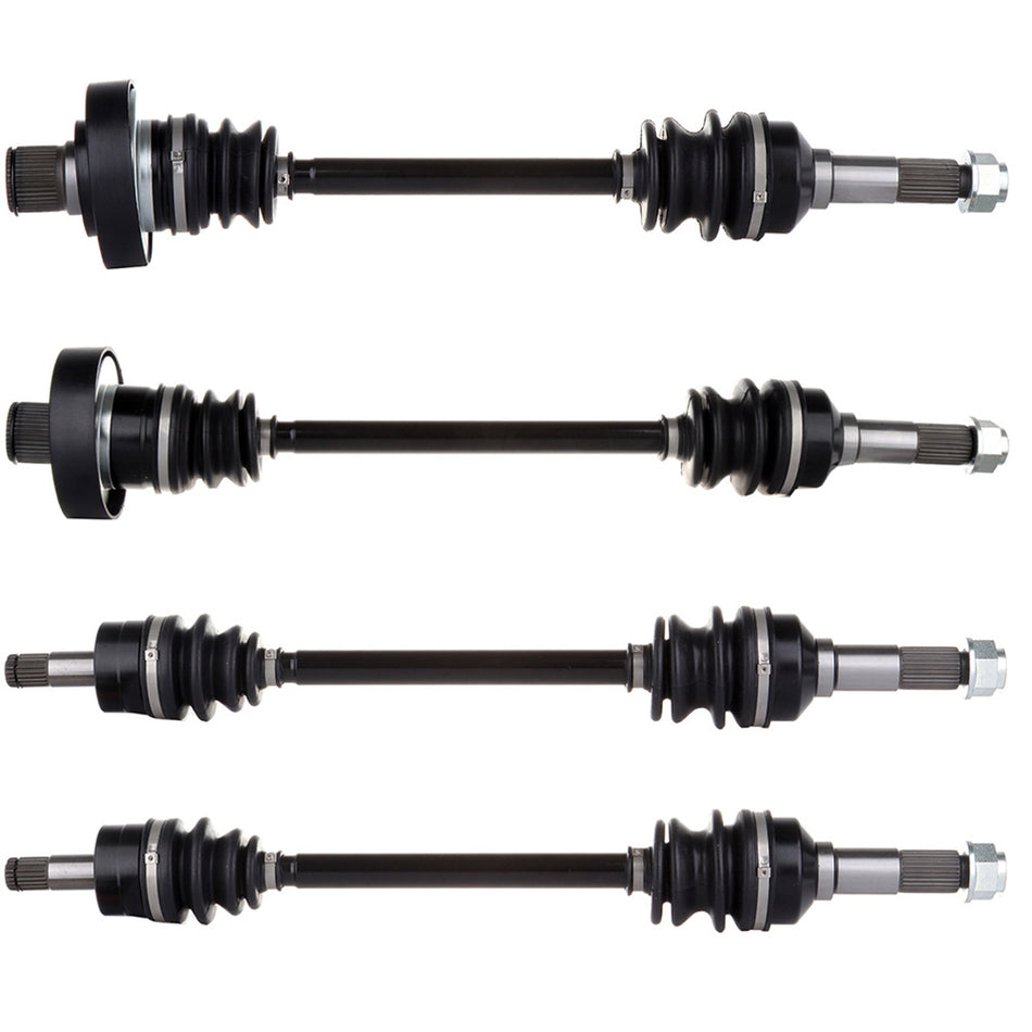 For Yamaha Rhino 700 08 09 11 12 13 4 Pcs CV Joint Axles Rear Front Left Right