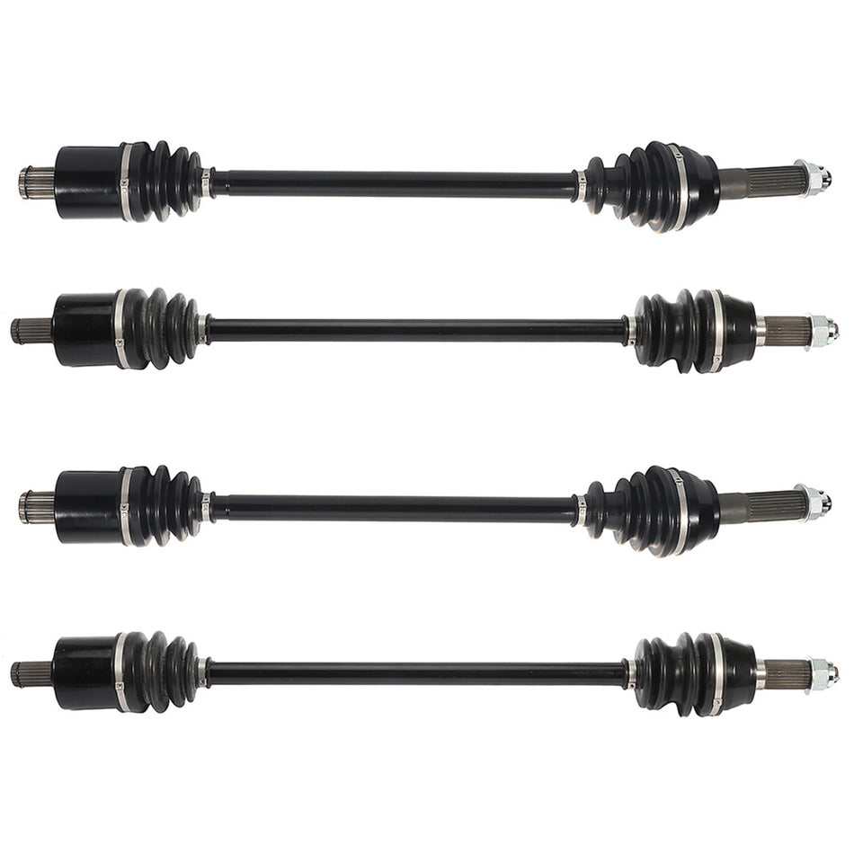 For Polaris RZR XP 900 2011 2012 2013 4 Pcs Rear Front left Right CV Joint Axles