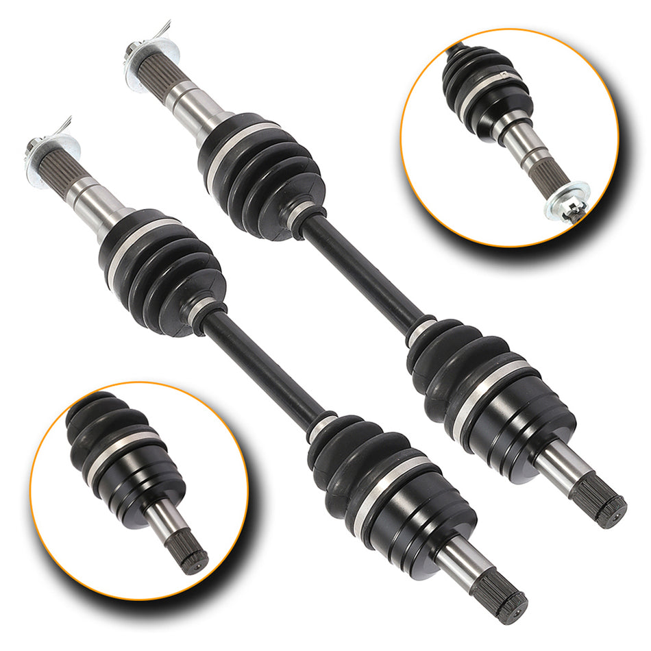 for Yamaha Big Bear 400 02 03 04 05 06 2 Pcs New CV Joint Axles Front Right Left
