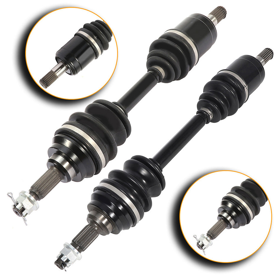 For Foreman Rubicon 500 2001 2002 2003-04 Front Right Left 2 Pcs CV Joint Axles