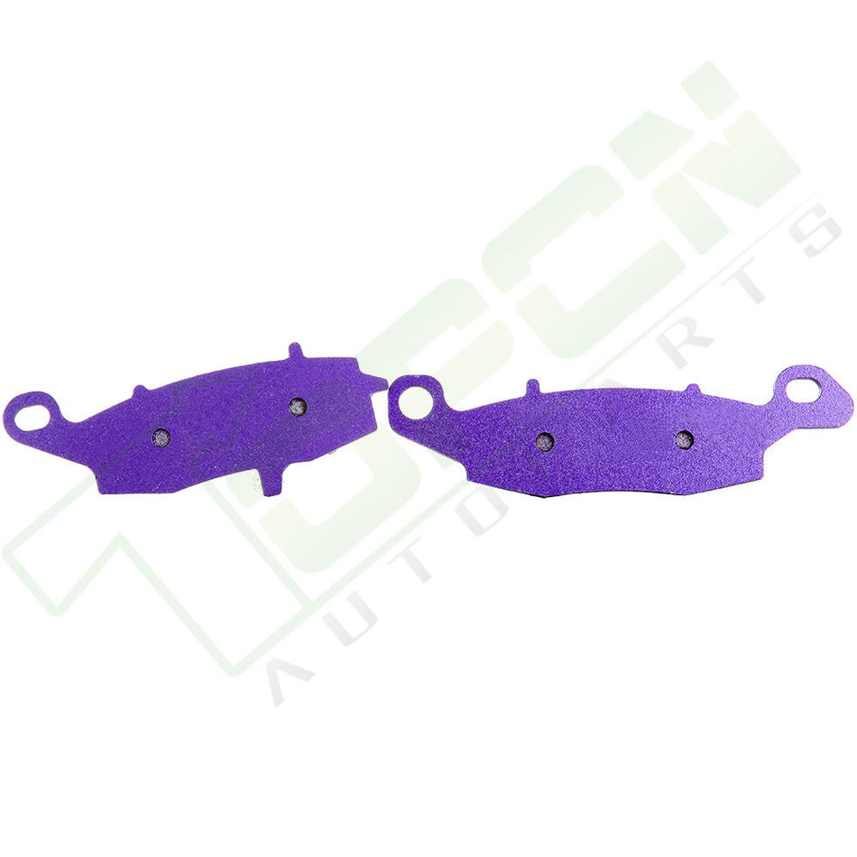 Front Right Carbon fiber Brake Pads for 2007-2009 Suzuki SV650A ABS