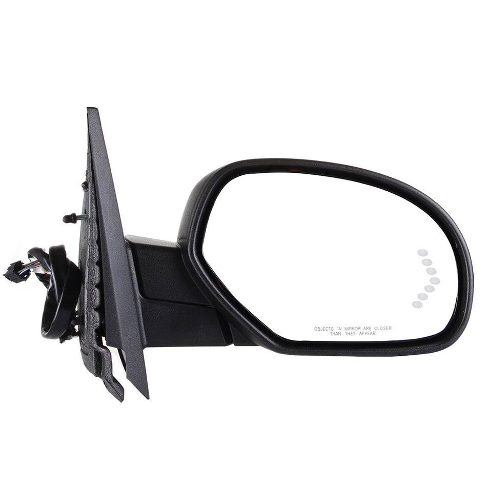 Passenger Side Mirror Fit 07-13 Chevy Silverado 1500-4500 GMC Sierra/Yukon Power Heater Fold Signal