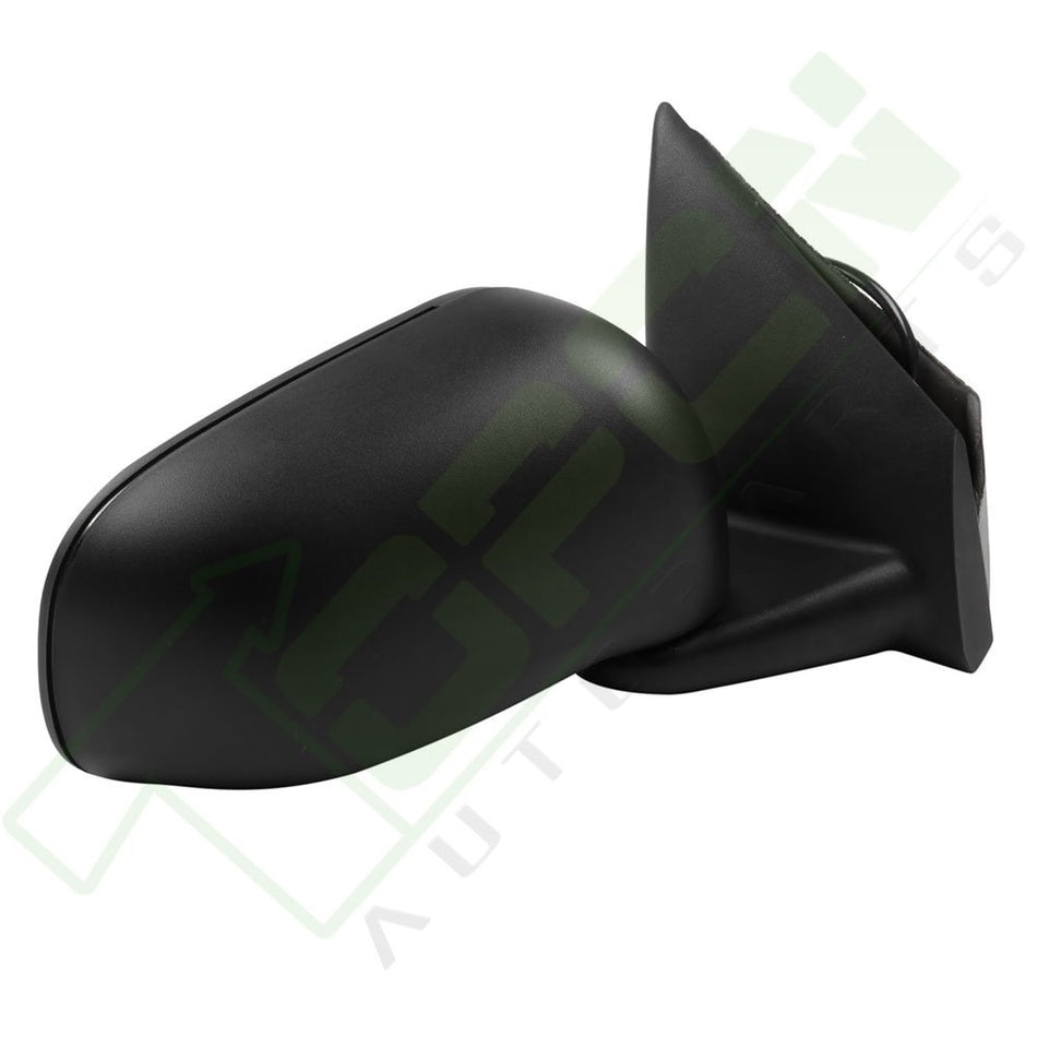RH Side For 04-09 Dodge Durango Black Exterior Mirror Power Heated Manual Fold