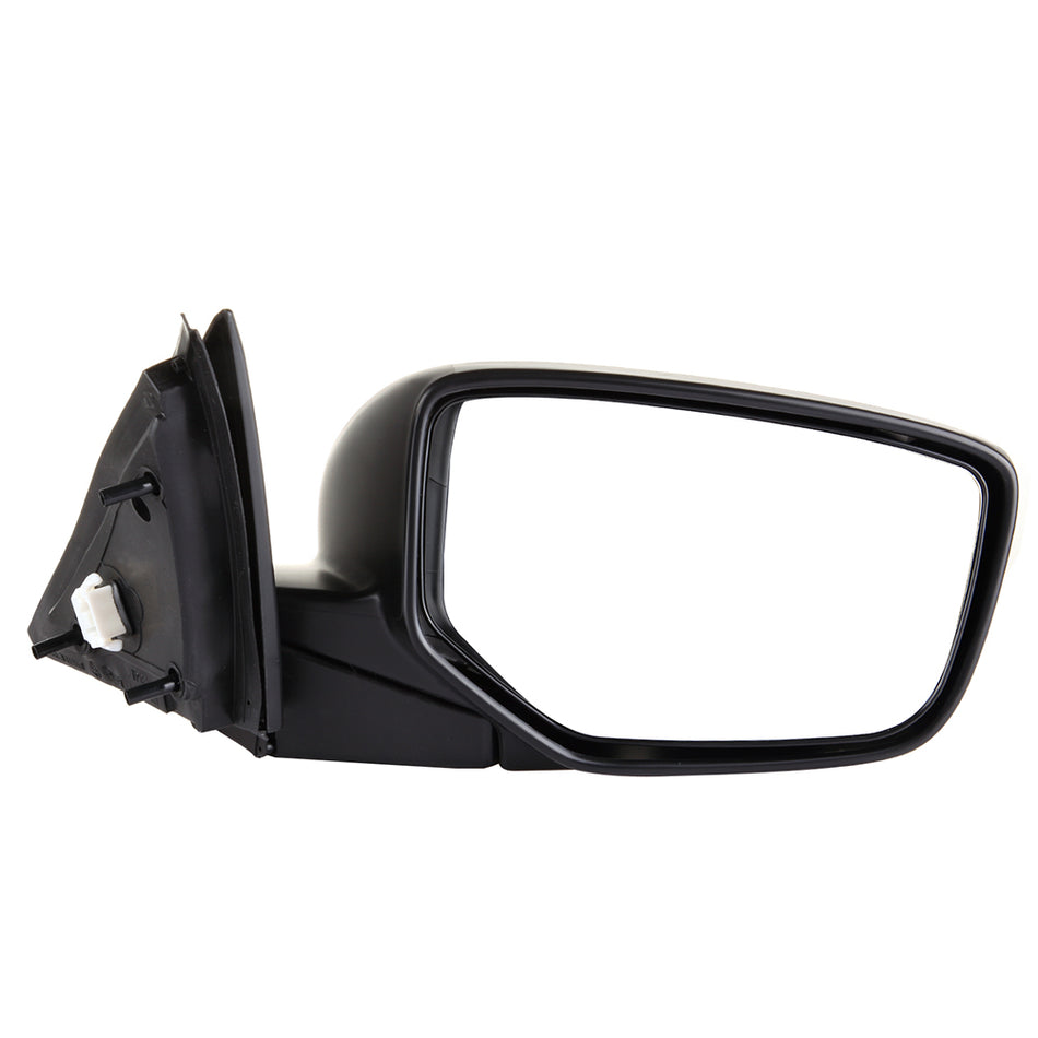 2008-2012 Honda Accord Passenger Side View Mirror Power Adjusted Black Mirror