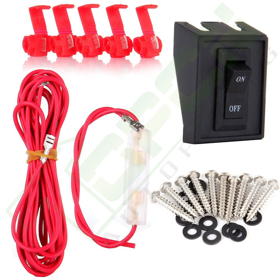 Wiring Pack SWITCH Assembly For Cab Roof Marker Clearance Top Light Universal