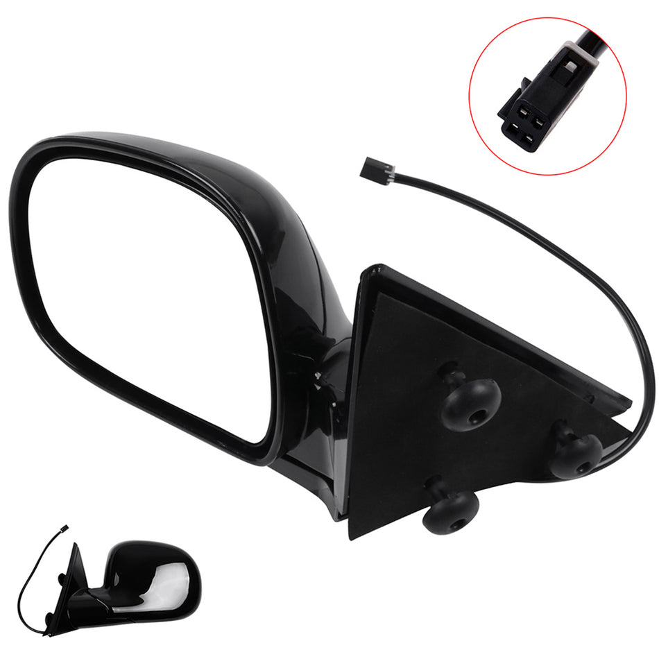 Driver Side View Mirror For 95-97 Chevrolet Blazer GMC Jimmy Sonama Power Adjusted (GM1320127)