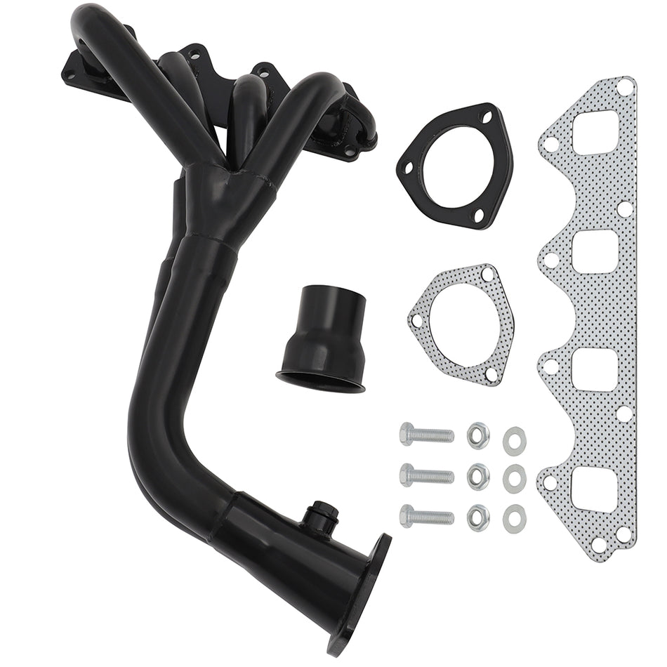 1989-1992 Geo Tracker 1985-1995 Suzuki Samurai 1.3L Manifold Header Black