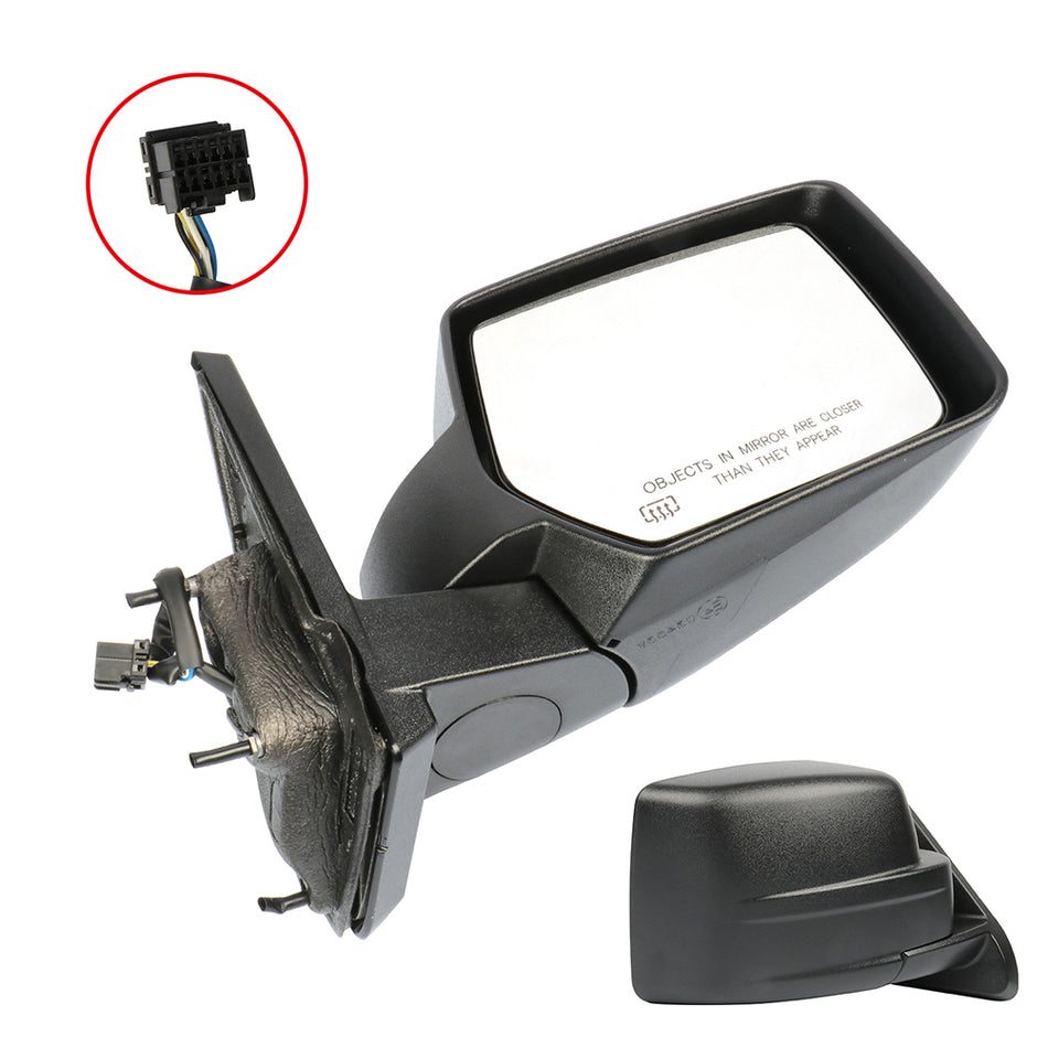 2007-2015 Jeep Patriot Passenger Side View Mirror Power Adjusted Right