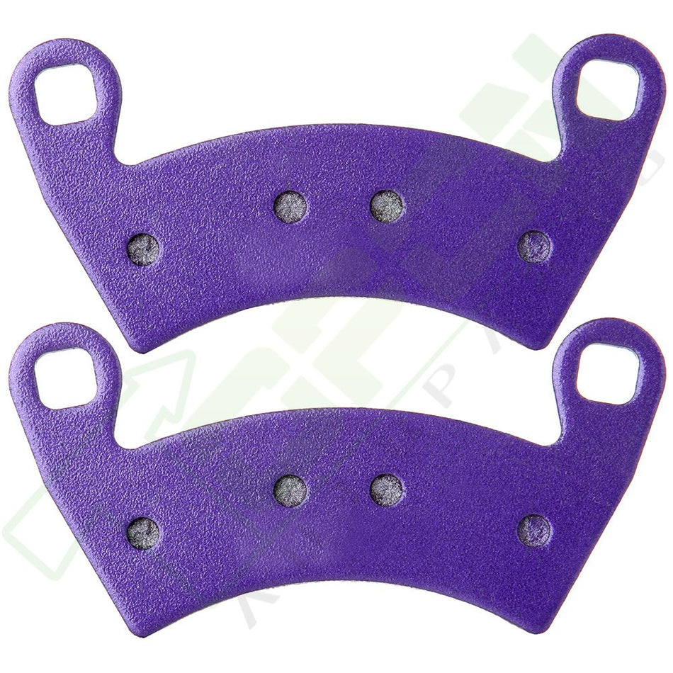 Front Carbon fiber Brake Pads For Polaris 2009-2010 Ranger 500 4x4 EFI / H.O.