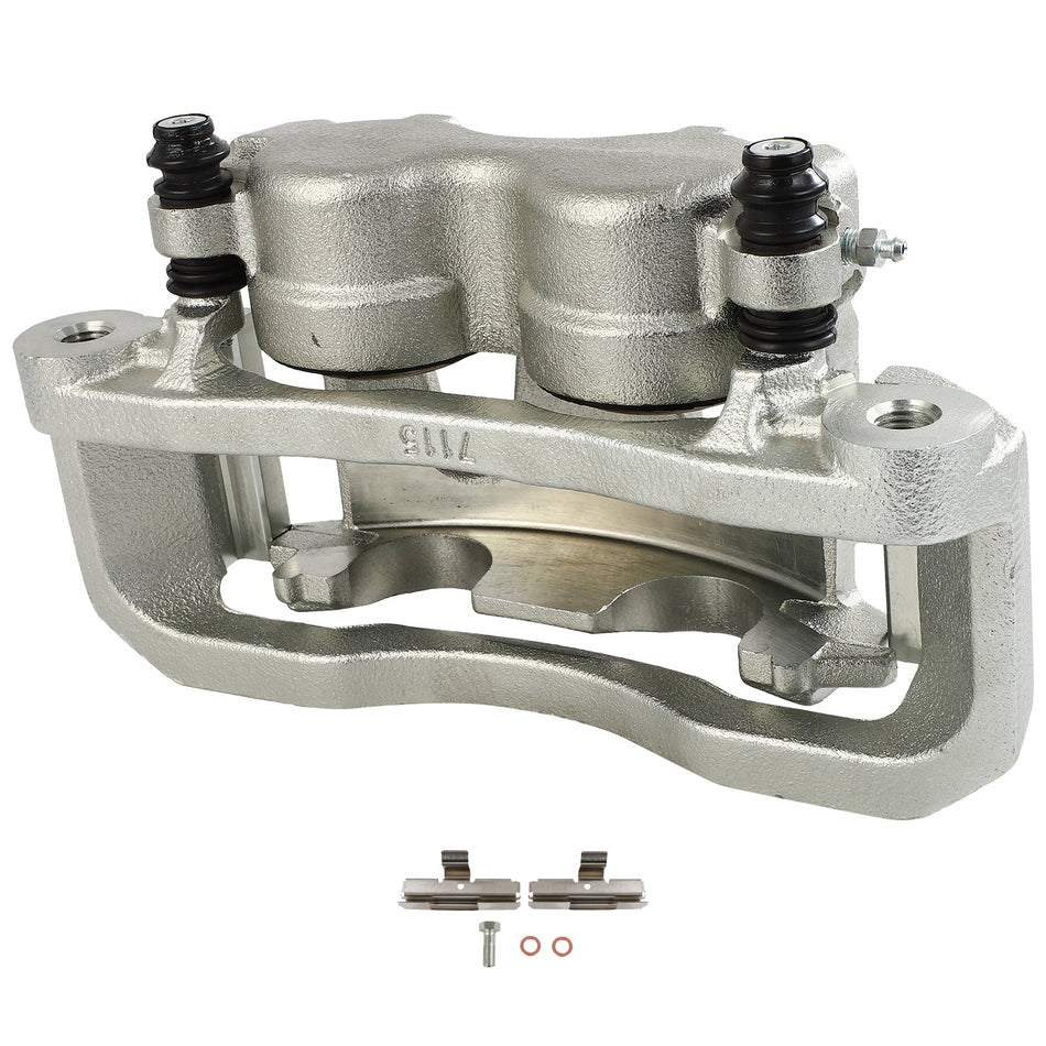 Front Left Brake Calipers w/ Bracket For FORD F-250 E-250 E-350 E-450 ECONOLINE